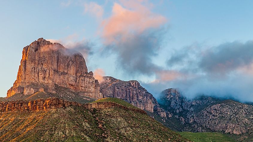 El Capitan in Guadalupe Mountains.