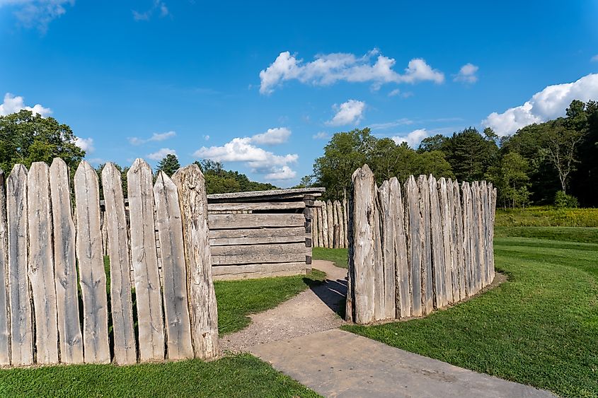 Farmington, Pennsylvania: Fort Necessity National Battlefield. 