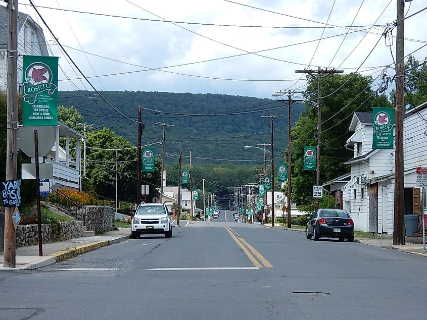 Garibaldi Avenue in Roseto, Pennsylvania.