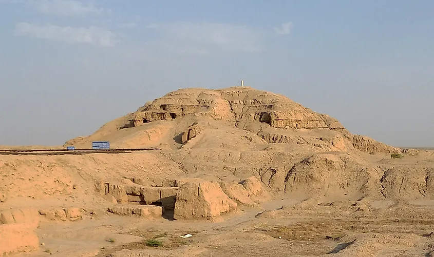 The Anu Ziggurat of Uruk.