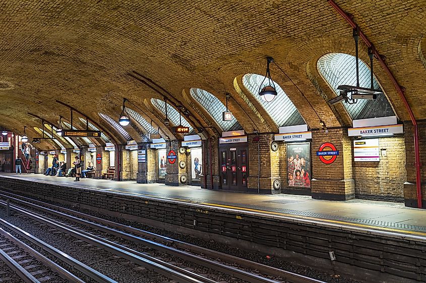 Baker Street underground station