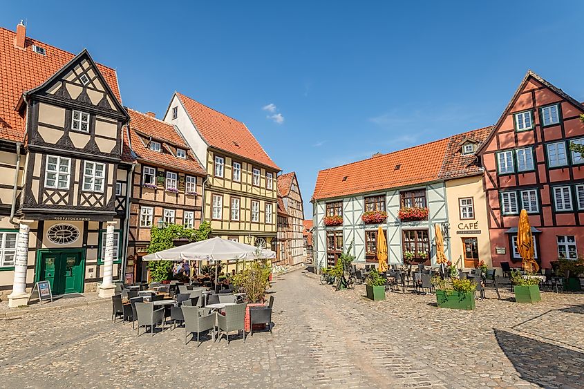 Old Town of Quedlinburg, Germany.