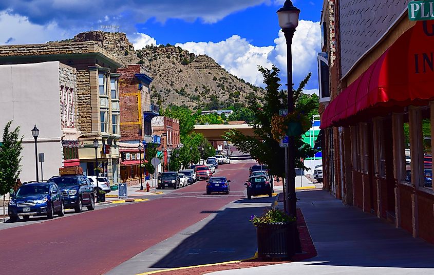 Main Street in the beautiful Colorado town of Trinidad.