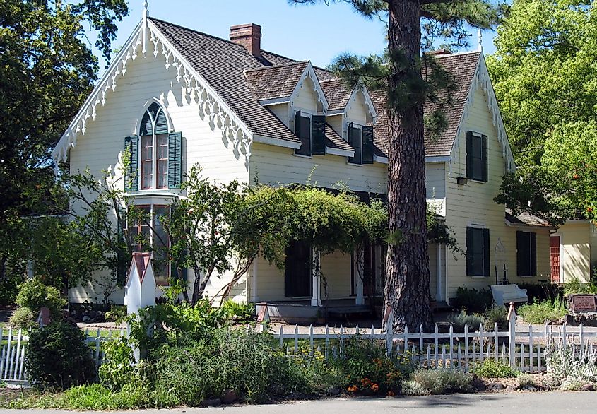 Vallejo Estate in Sonoma State Historic Park, Sonoma, California