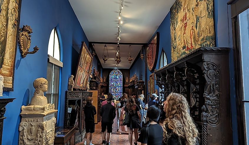 The Long Gallery at the Isabella Stewart Gardner Museum