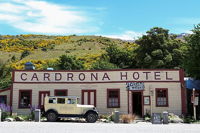The historic Cardrona Hotel