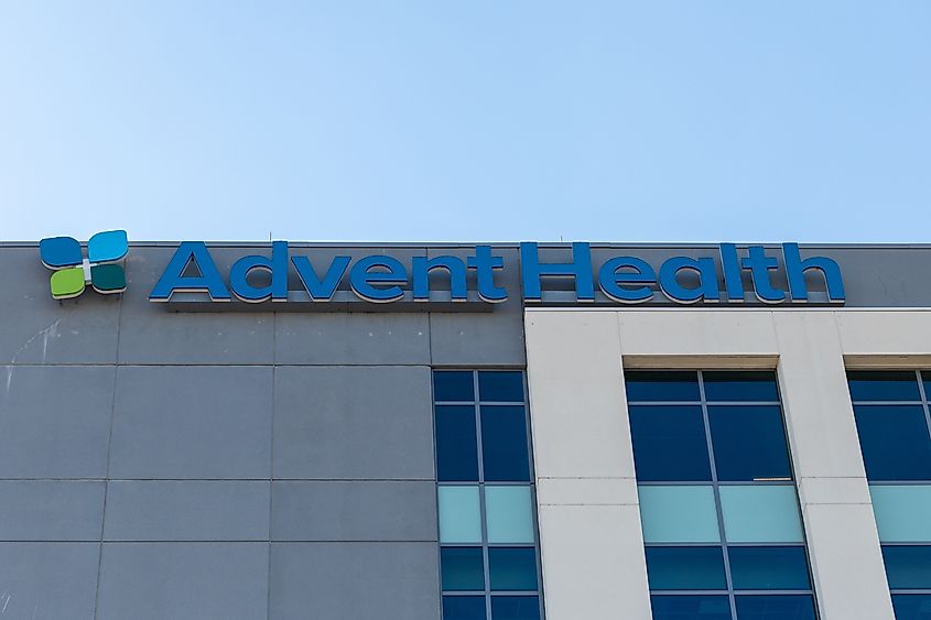 Advent Health Center, Orlando. Editorial credit: Dolores M. Harvey / Shutterstock.com