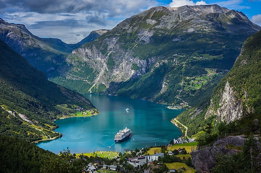 Geiranger fjord, Norway