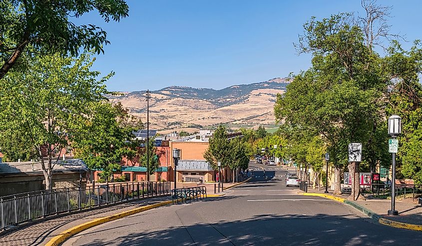 Downtown Ashland, Oregon.