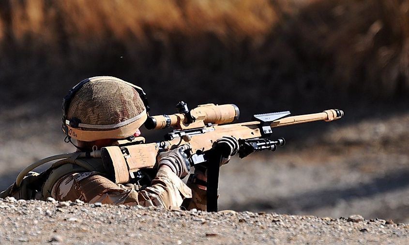 Marine Sniper Made Corps' Longest Kill Shot With Machine Gun