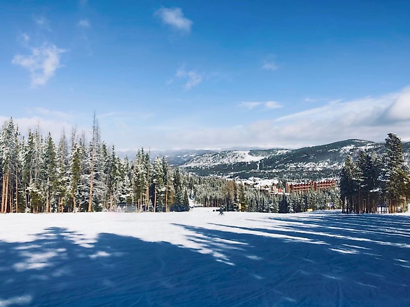 Mountain Range In Breckinridge, Colorado