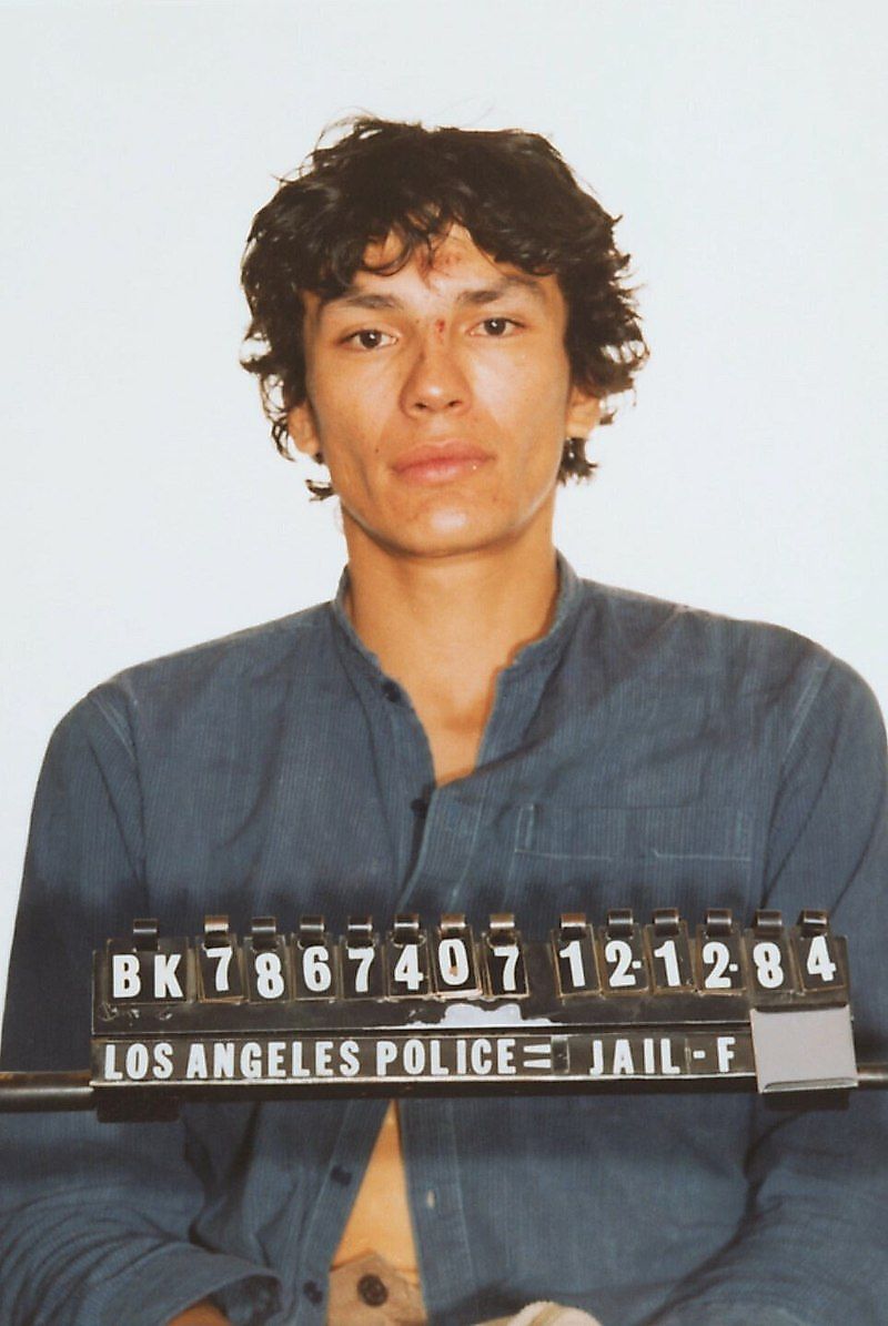 Mug shot of The Night Stalker, Richard Ramirez