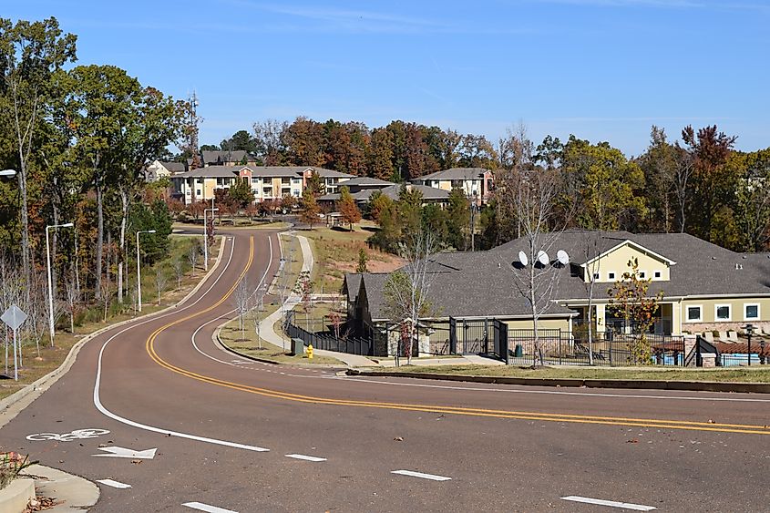 A scene from Oxford, Mississippi.