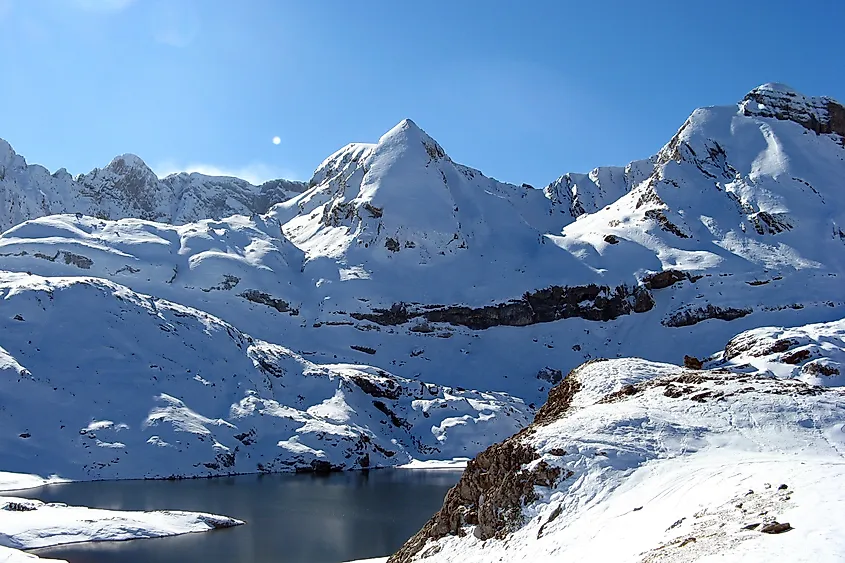 The Sierra Nevada mountain range