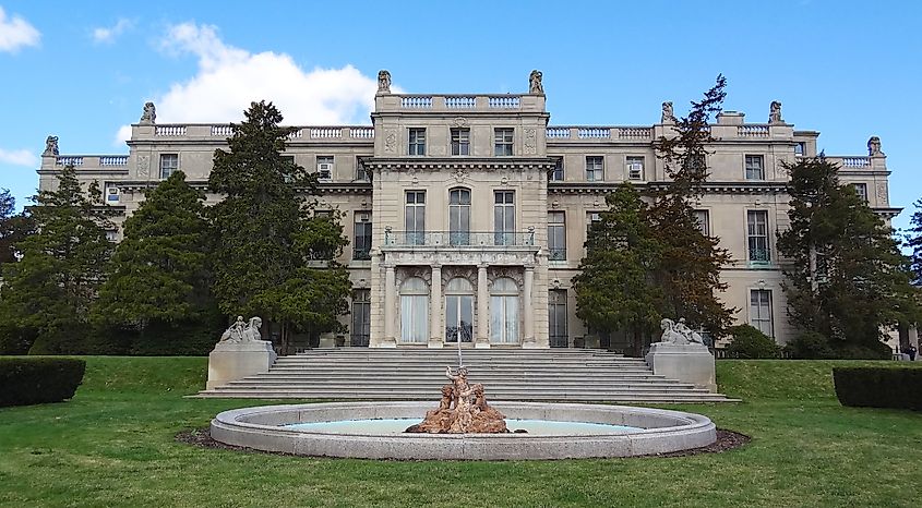 Shadow Lawn in Monmouth University in West Long Branch, New Jersey.