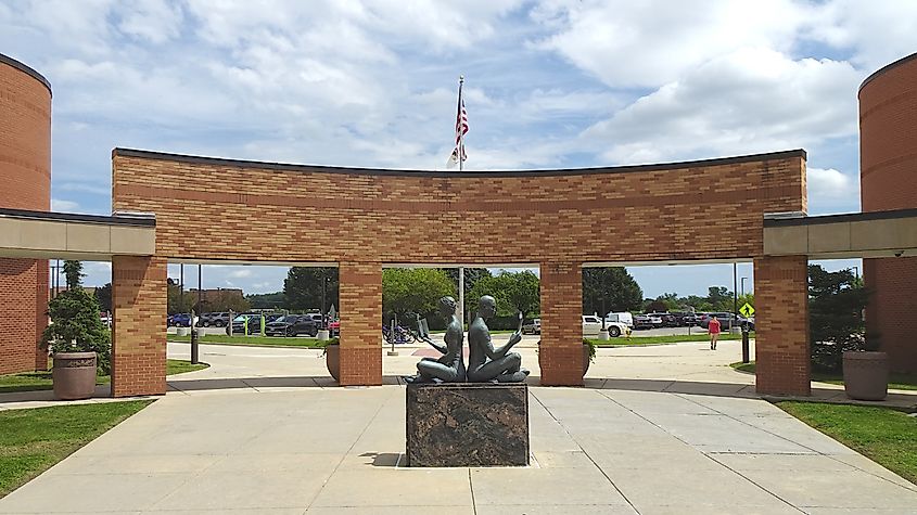 College of Lake County located in Grayslake Illinois, USA.