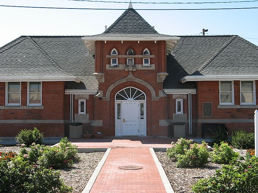 Rawlins Train Station, Wyoming.