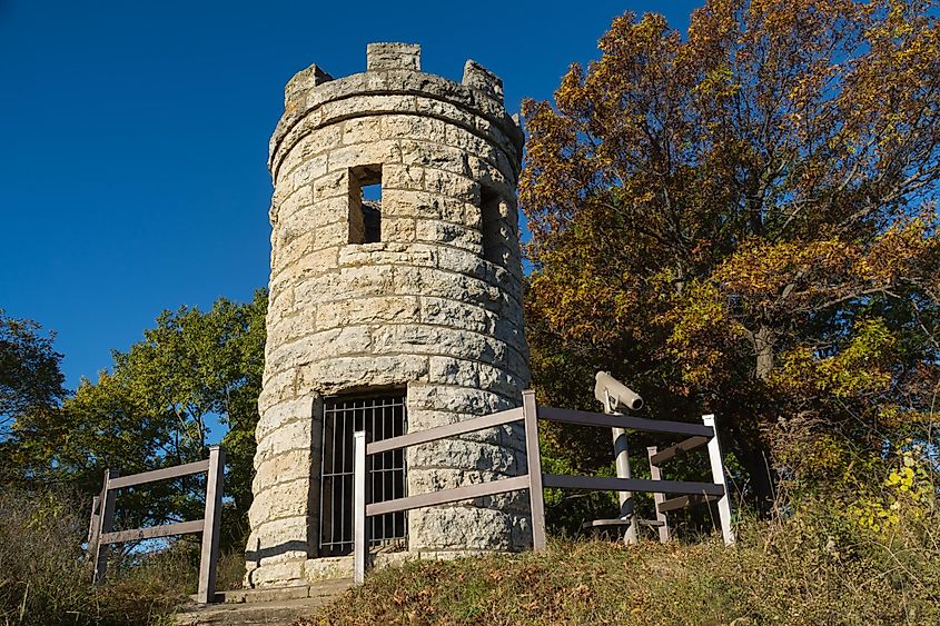 Mines of Spain State Recreation area in Iowa