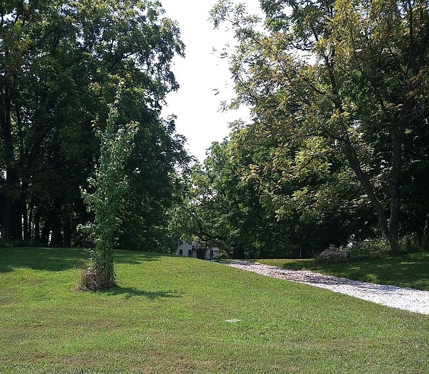 Moses Payne house from Roby Farm Road