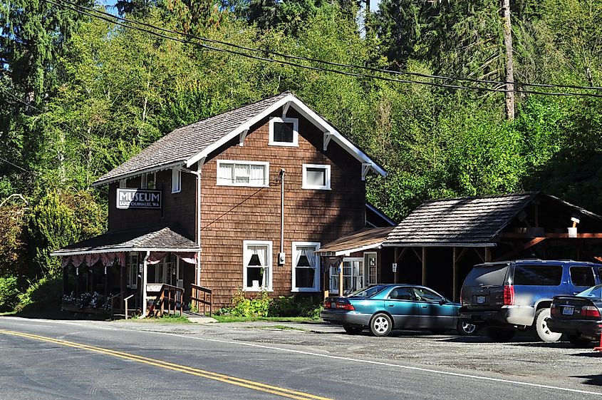 Museum in Quinault, Washington.