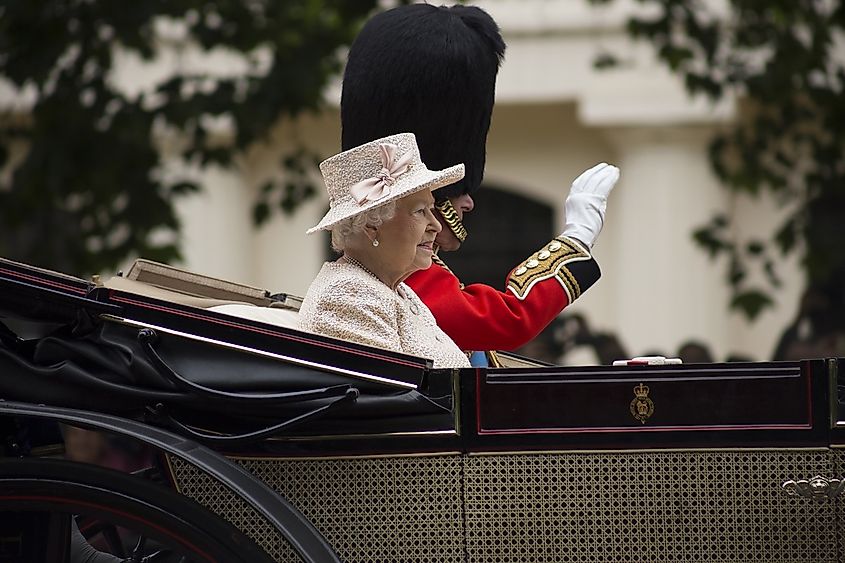 Queen Elizabeth and Prince Philip 