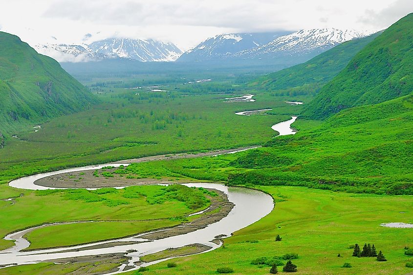 Lake Clark National Park in Spring