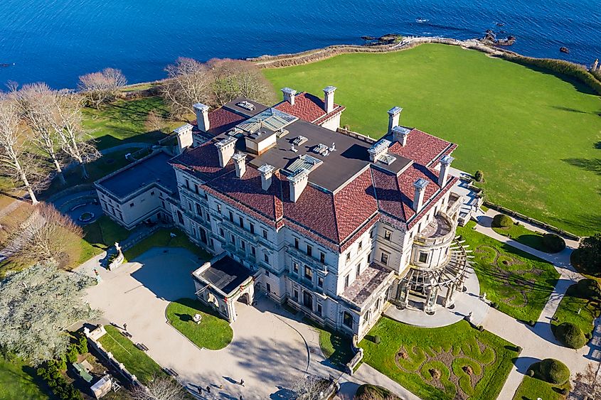 The Breakers mansion in Newport, Rhode Island