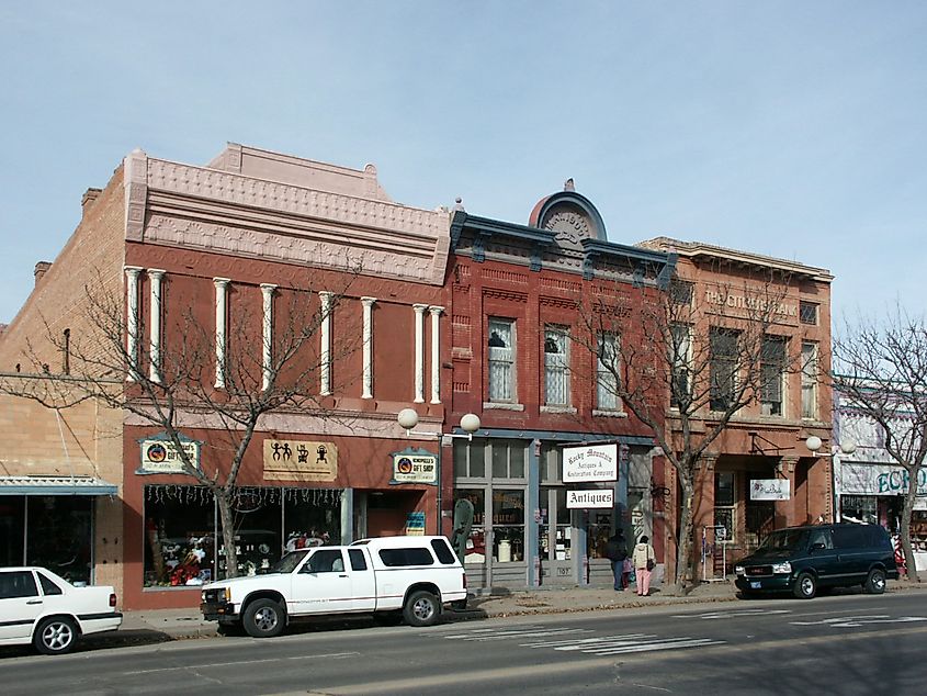 More details The Aztec Main Street Historic District in Aztec, New Mexico, USA