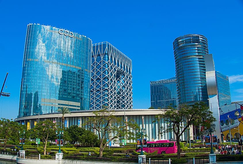 City of Dreams is a casino resort in Macau, China. 