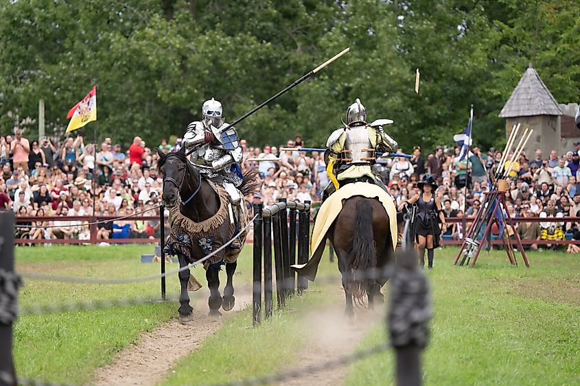 Michigan Renaissance Festival in Holly, Michigan