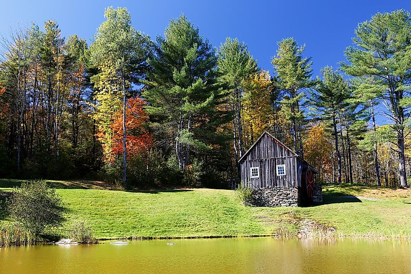 Grafton, Vermont, in fall.
