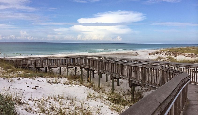 Topsail Hill Preserve State Park in Florida