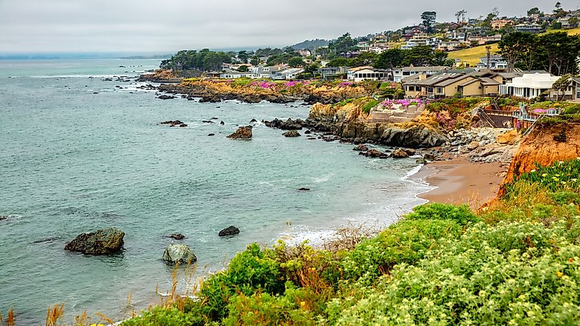 The spectacular coastal town of Cambria, California