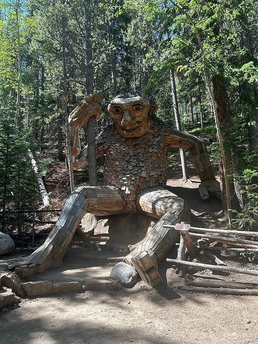 Isak Heartstone Sculpture, Breckenridge, Colorado. 