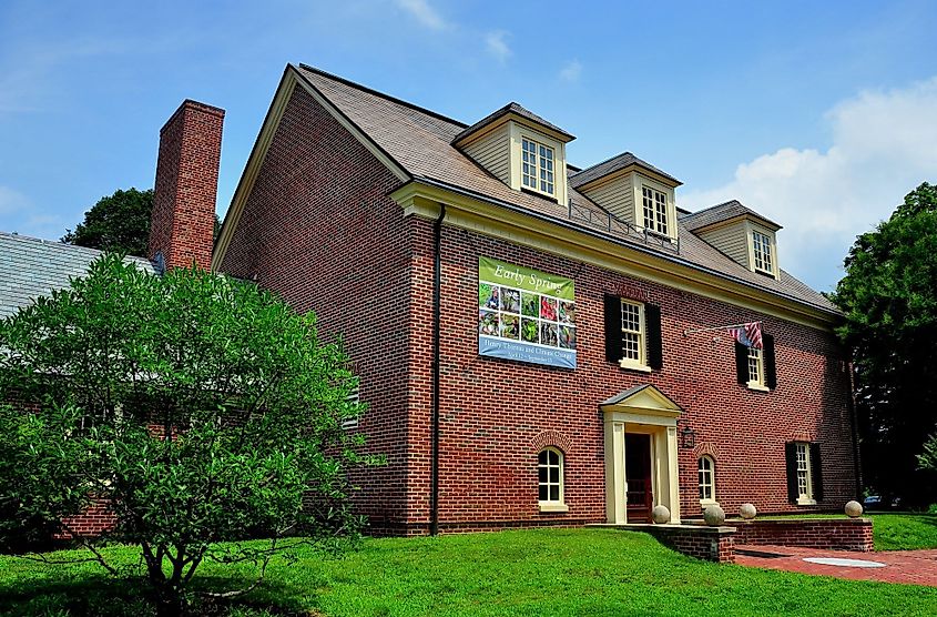 The Concord Museum dedicated to the Revolutionary War battles of 1775 in the historic city of Concord, Massachusetts