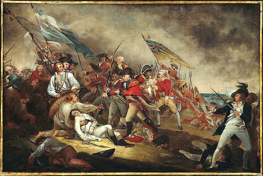 The Death of General Warren at the Battle of Bunker's Hill