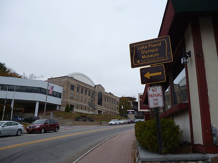 Lake Placid Olympic Museum, Lake Placid, New York.