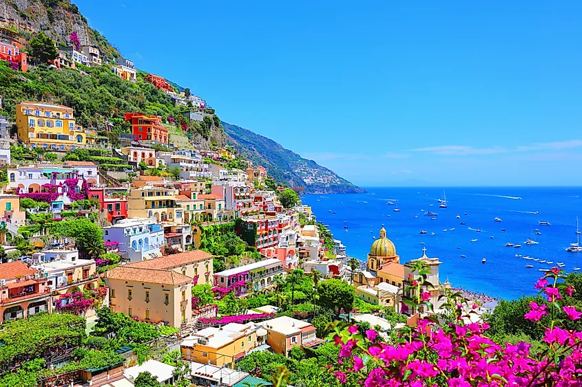 The gorgeous town of Positano, Italy.