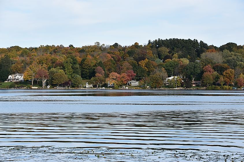 Fall colors in Kent, Connecticut.