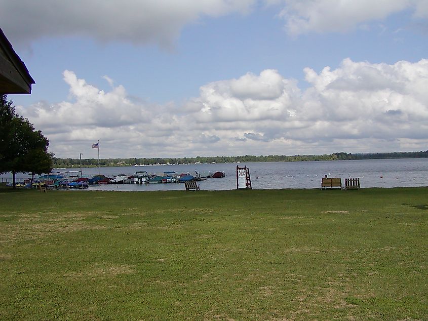 Conneaut Lake in Pennsylvania.