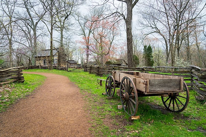 The National Park Service Site of Lincoln's Boyhood home