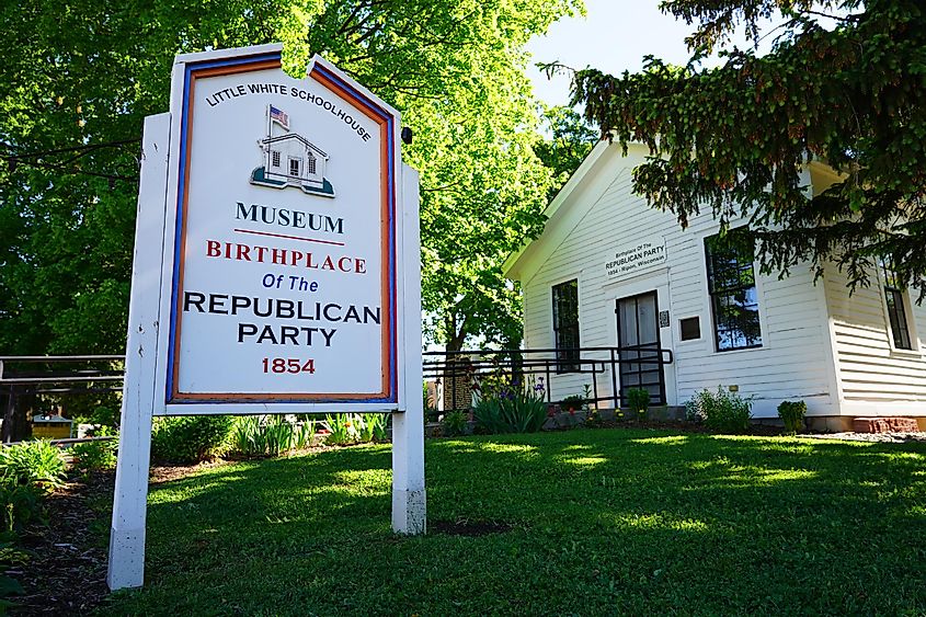National Historical site of the Birthplace of the Republican Party in Ripon, Wisconsin (Aaron of L.A. Photography / Shutterstock.com)