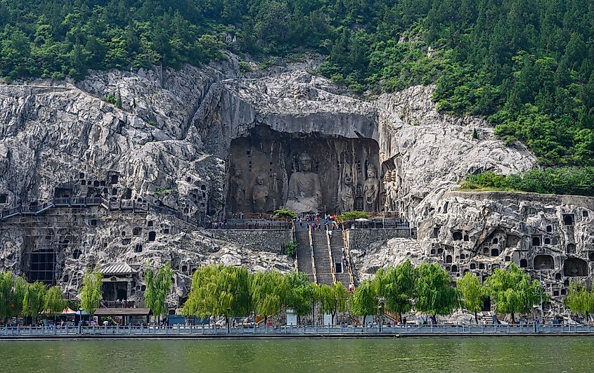Luoyang, ancient China's capital during multiple dynasties.