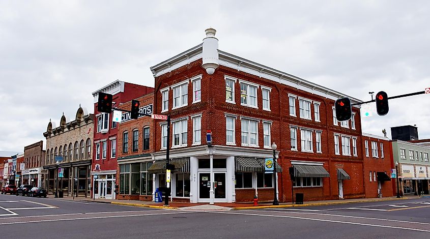 Street in Culpeper, Virginia