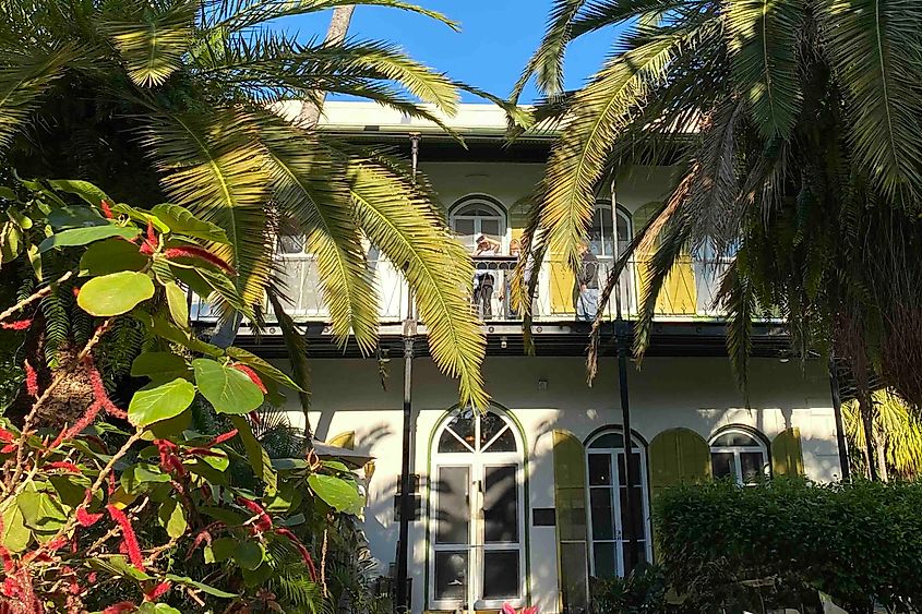 Ernest Hemingway House Key West  Image Bryan Dearsley