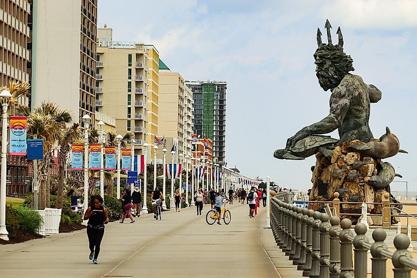 The Virginia Beach Boardwalk