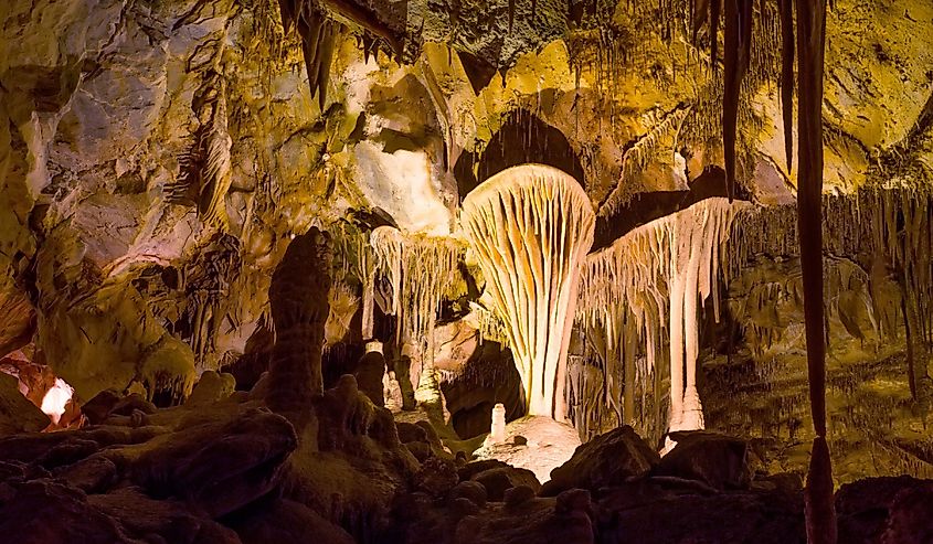 Lehman Caves National Monument. Great Basin National Park, Nevada