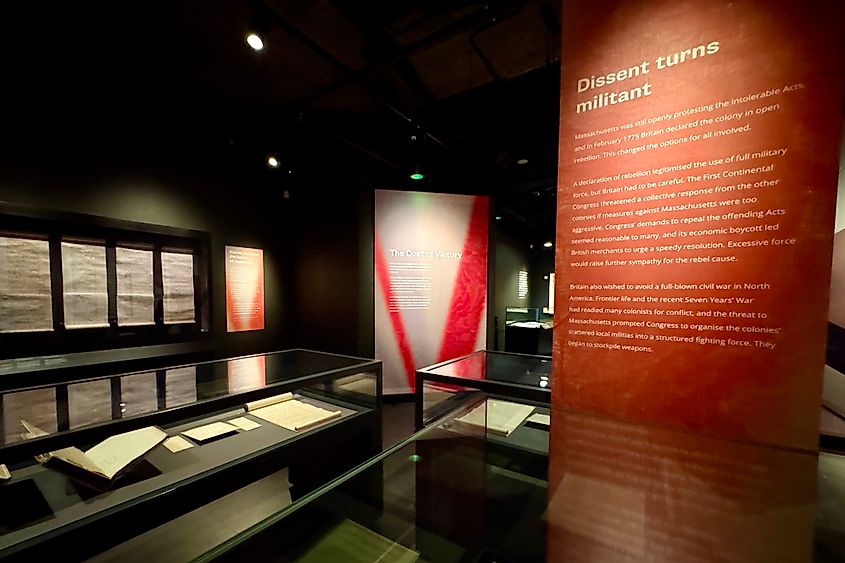 The National Archives displays about dissent Image credit Bryan Dearsley