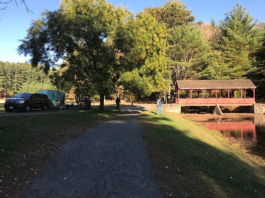Farmington River Trail, Stratton Brook State Park, West Simsbury, Connecticut