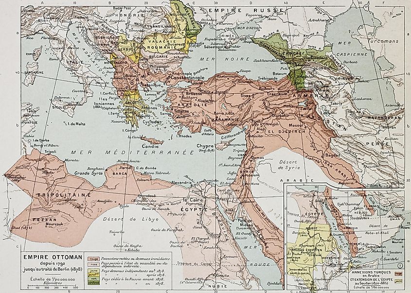 Map of Ottoman Empire